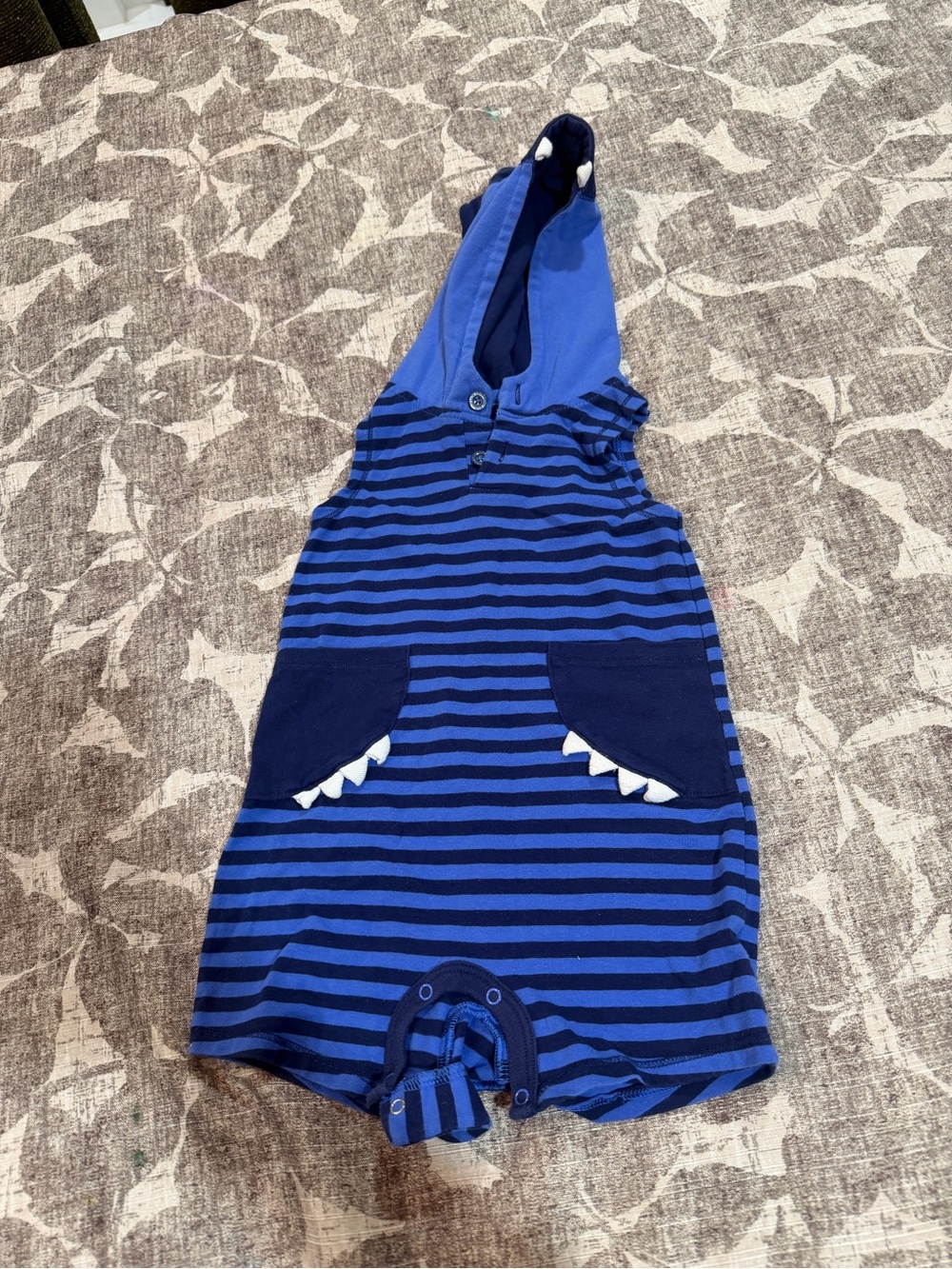 Cat & Jack Blue and Black Striped Baby Bottoms